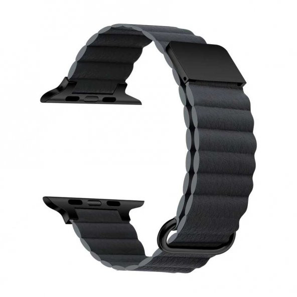 ​​​Apple Watch 42mm KRD-78 PU Deri Kordon Strap Kayış - 2