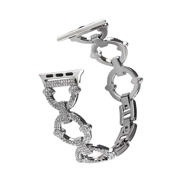 Zore Apple ile uyumlu Watch 38mm KRD-57 Metal Kordon - 12