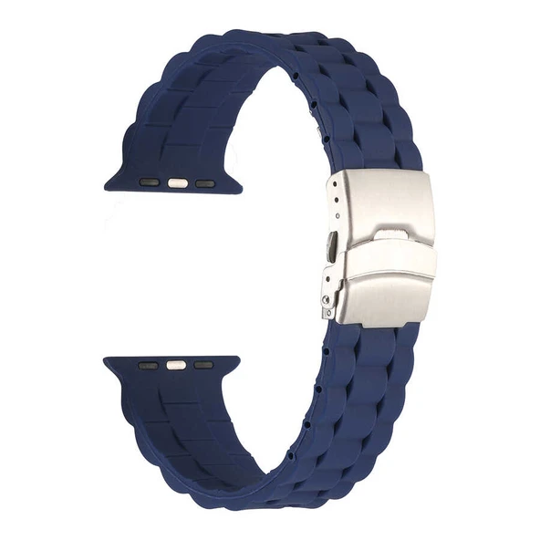 Zore Apple ile uyumlu Watch 38mm KRD-72 Silikon Kordon - 11