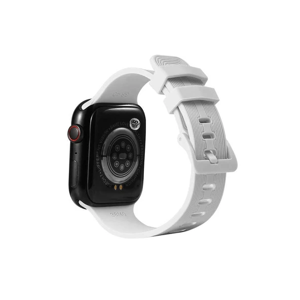 Zore Apple ile uyumlu Watch 38mm KRD-23 Silikon Kordon - 8