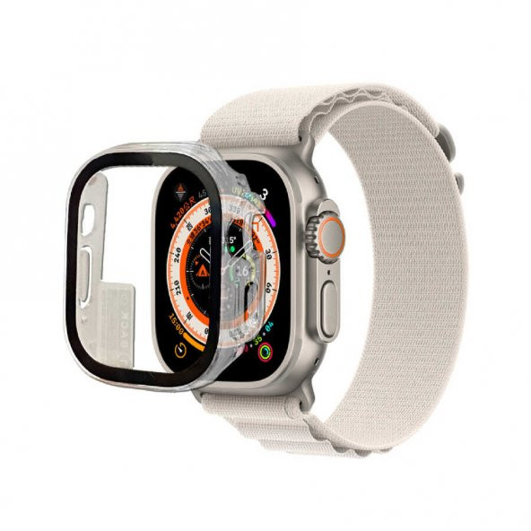 Apple Watch Ultra 49mm Watch Gard 01 Kasa Ve Ekran Koruyucu