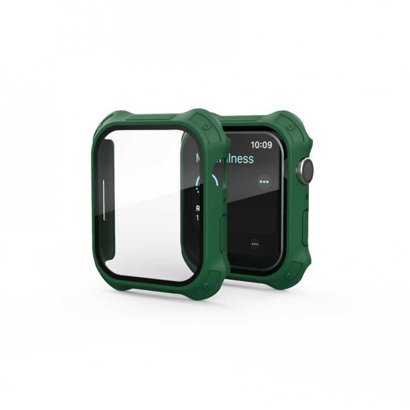 Apple Watch 7 41mm Tank Zırh Kasa ve Mat Görünümlü Ekran Koruyucu Watch Gard 11 - 2