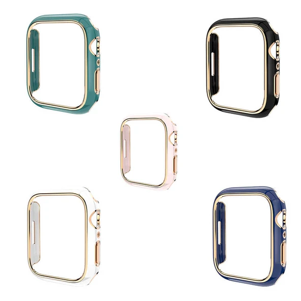 Zore Apple ile uyumlu Watch 7 41mm Watch Gard 06 Sert PC Koruyucu - 3