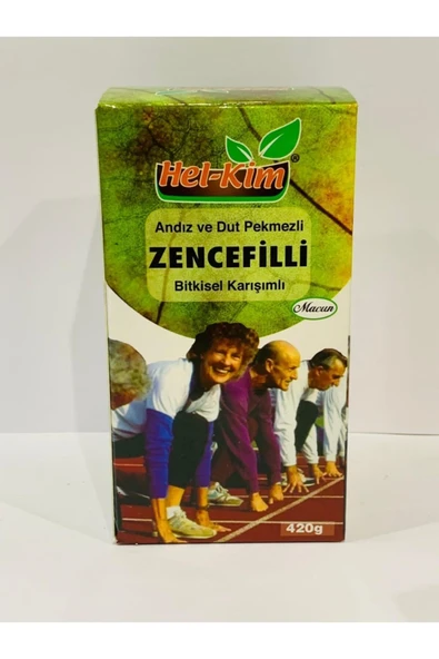Hel-Kim Andız ve Dut Pekmezli Zencefilli Bitkisel Macun 420 G - 1