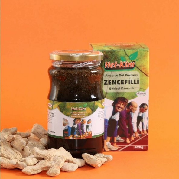 Zencefilli Andız ve Dut Pekmezli Macun 420 gr