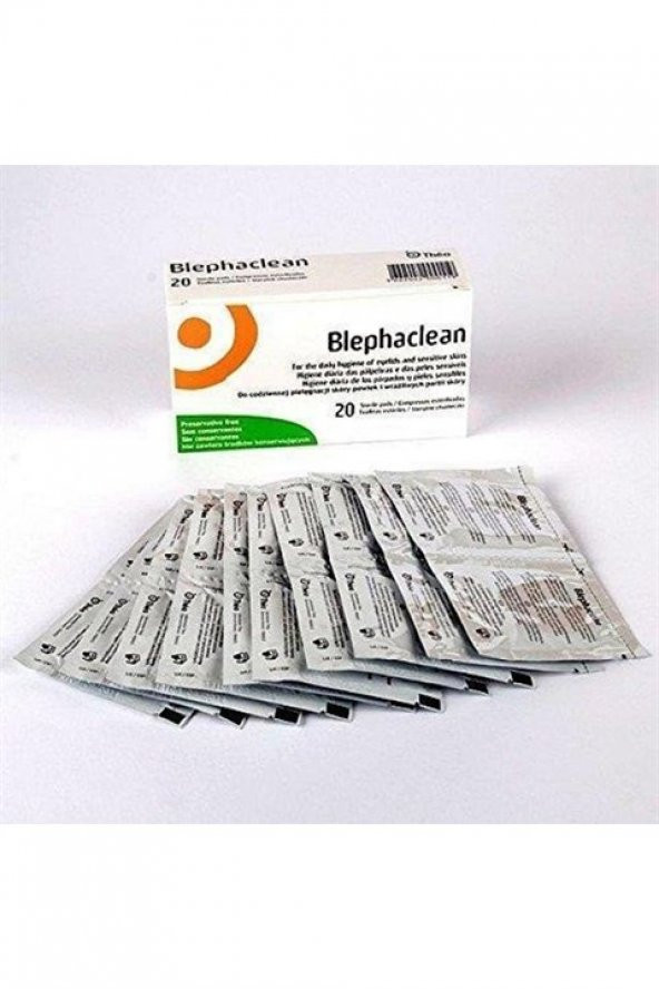 Blephaclean Göz Temizleme Mendili 20li