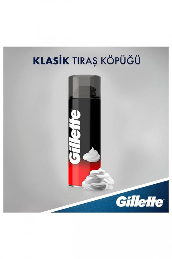 Gillette Tıraş Köpüğü Normal Ciltler İçin 200 Ml - 2