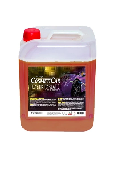 Cosmeticar 5L Lastik Parlatıcı Islak Görünüm Tampon Cilası