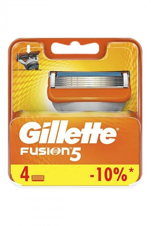 Gillette Fusion Yedek Tıraş Bıçağı 4lü