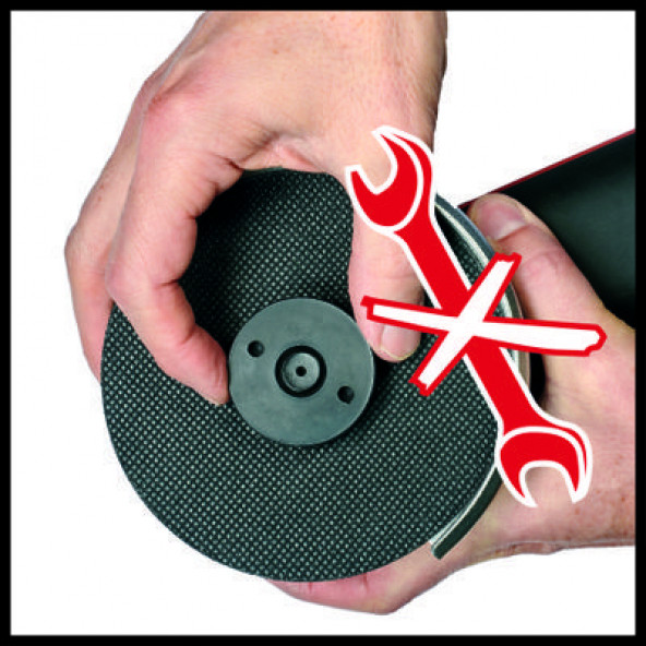 Einhell AXXIO 18/115 Q Solo Akülü Kömürsüz Avuç Taşlama - Resim 2