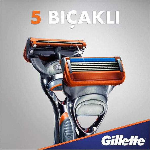 Gillette Fusion Tıraş Makinesi + 2 Yedek Tıraş Bıçağı - 3