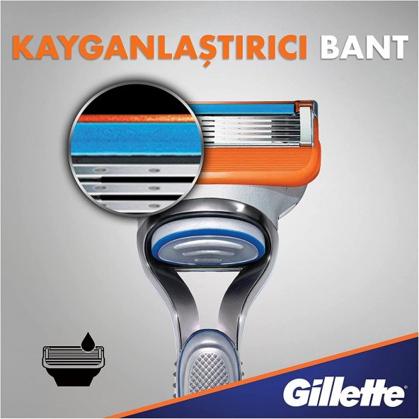 Gillette Fusion Tıraş Makinesi + 2 Yedek Tıraş Bıçağı - 4