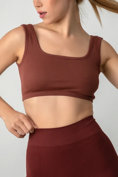 DoReMi Dikişsiz Kalın Askılı Büstiyer - 9