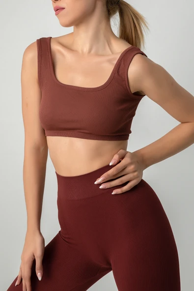 DoReMi Dikişsiz Kalın Askılı Büstiyer - 12