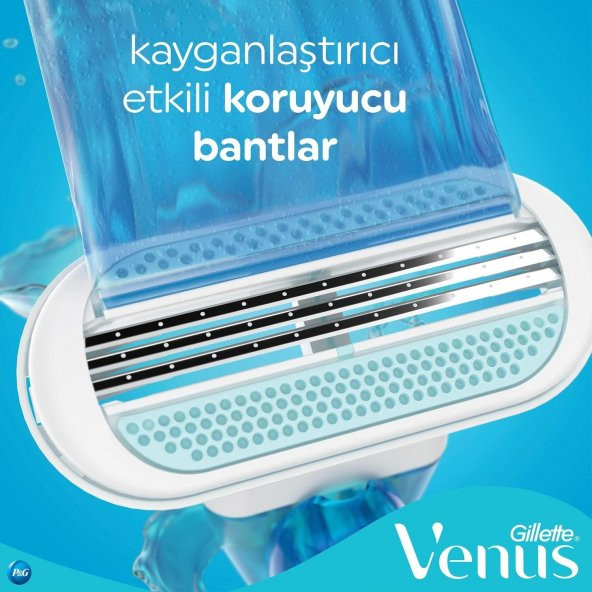 Gillette Venüs Smooth Kadın Tıraş Bıçağı + 3 Yedek Başlık - 3