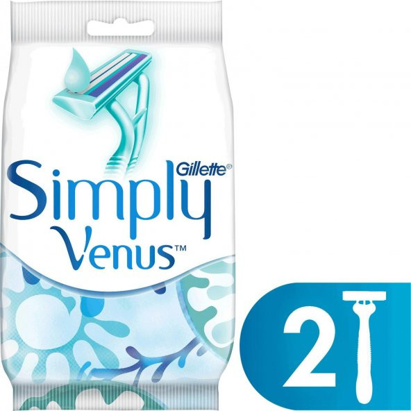 Gillette Simply Venus 2 2li Kullan At Kadın Tıraş Bıçağı - 2
