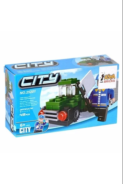 Ant Bricks City Set - 49 Parça