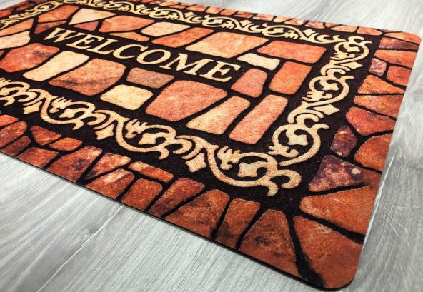 My Evilla Modern Dekoratif Kapı Önü Paspası 2 - 2