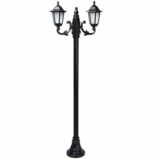 Alüminyum Döküm 2 Fenerli Işık Direği ürün görseli