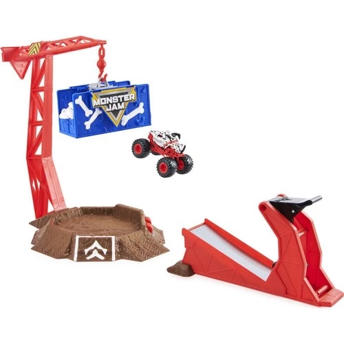 Monster Jam 1:64 Monster Mutt Dalmatian Oyun Seti - 4