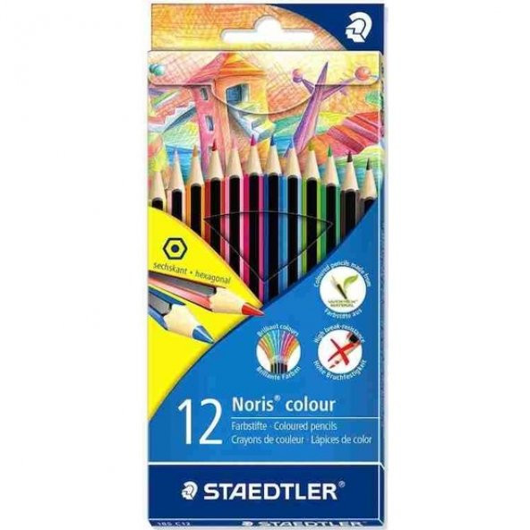 Staedtler Kuru Boya Norıs Color 12 Lİ 185 C12