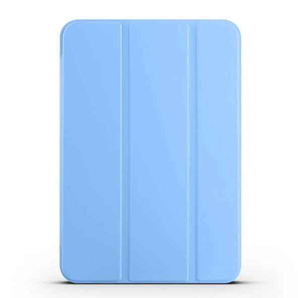 Apple iPad 10.9 2022 (10.Nesil) Zore Smart Cover Standlı 1-1 Kılıf  Mavi
