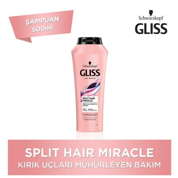 Glıss Splıt Hair Miracle Şampuan 500ML