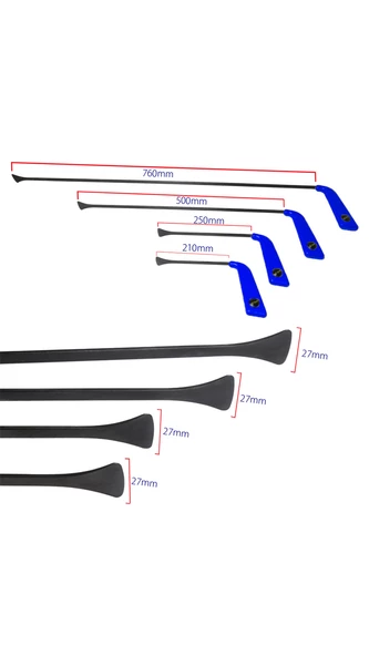 Pdr Tools Boyasız Göçük Düzeltme 4adet Balina set Kaporta Onarım (El Aletleri) - 2