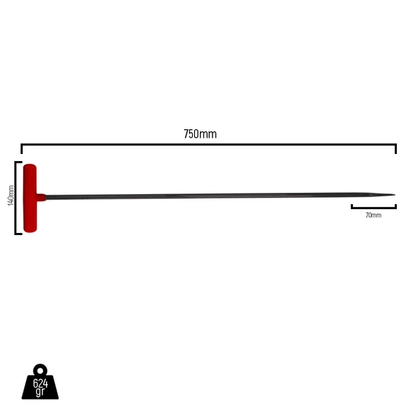 Pdr Araçları S Şekilli Isıl İşlem ve Oksidasyonlu Kaporta Düzeltme Çubuğu (El Aletleri) - 3