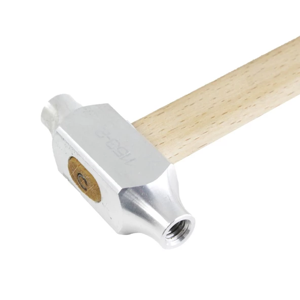 Pdr Tools Pdr Boyasız Göçük Düzeltme Çekiç Tahta Saplı Alüminyum Değişen Başlıklı 2 Metal Başlık (El Aletleri) - 2