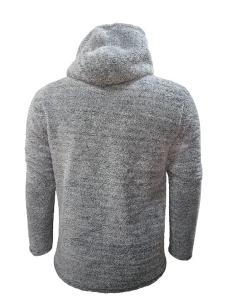 Mtn Erkek Peluş Kapüşonlu Sweatshirt St01519 - Resim 10