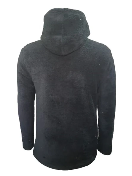 Mtn Erkek Peluş Kapüşonlu Sweatshirt St01519 - Resim 4