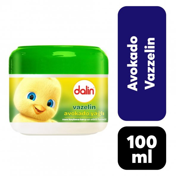 .Dalin Vazelin 100 ml Avakado Yağlı