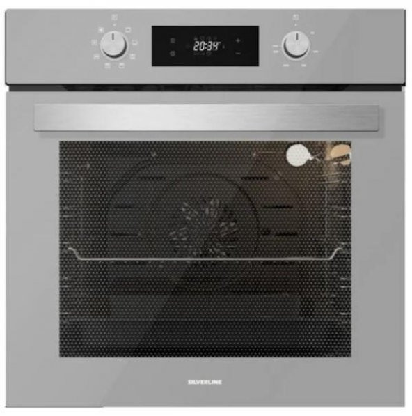 Silverline Gri Cam Ankastre Set 3420 Classy 60+cs5343s01+bo6502s02 - Resim 3