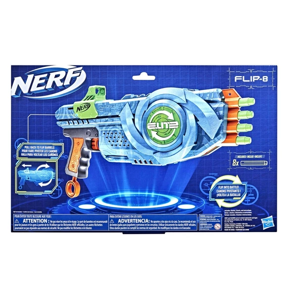 Nerf Elite 2.0 Flip 8 F2549 - Resim 2