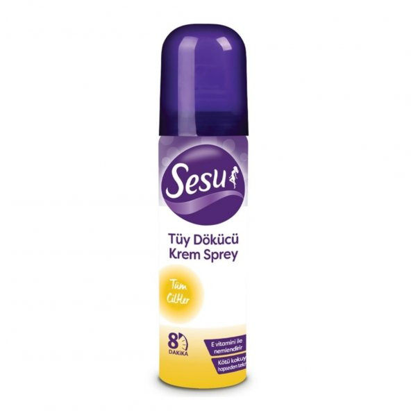 Sesu Tüy Dökücü Krem Sprey Tüm Ciltler 150 ML
