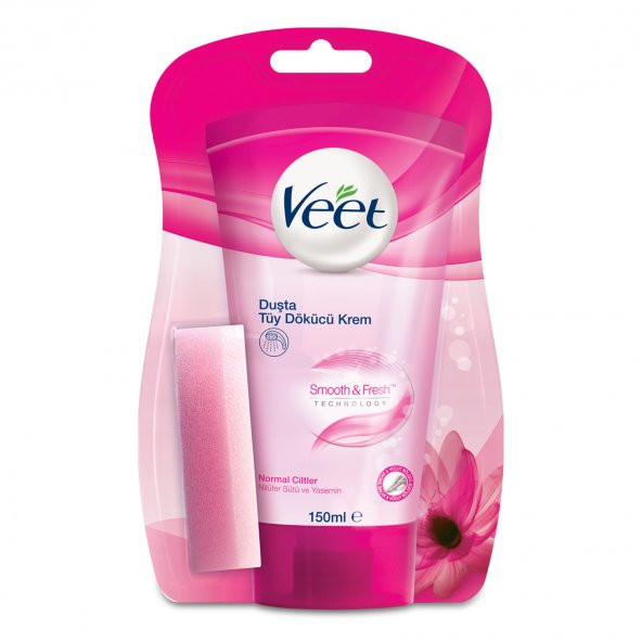 Veet Duşta Tüy Dökücü Krem Normal 150x2 300 ML