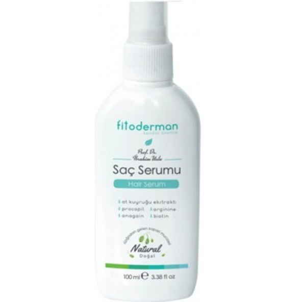 Fitoderman Doğal Besleyici, Saç Uzatıcı, Güçlendirici, Dökülme Karşıtı Bitkisel Saç Bakım Serumu 100 mL - 2