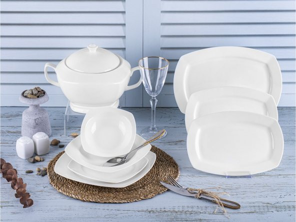 Taç Minima 55 Parça Yemek Takımı - 2