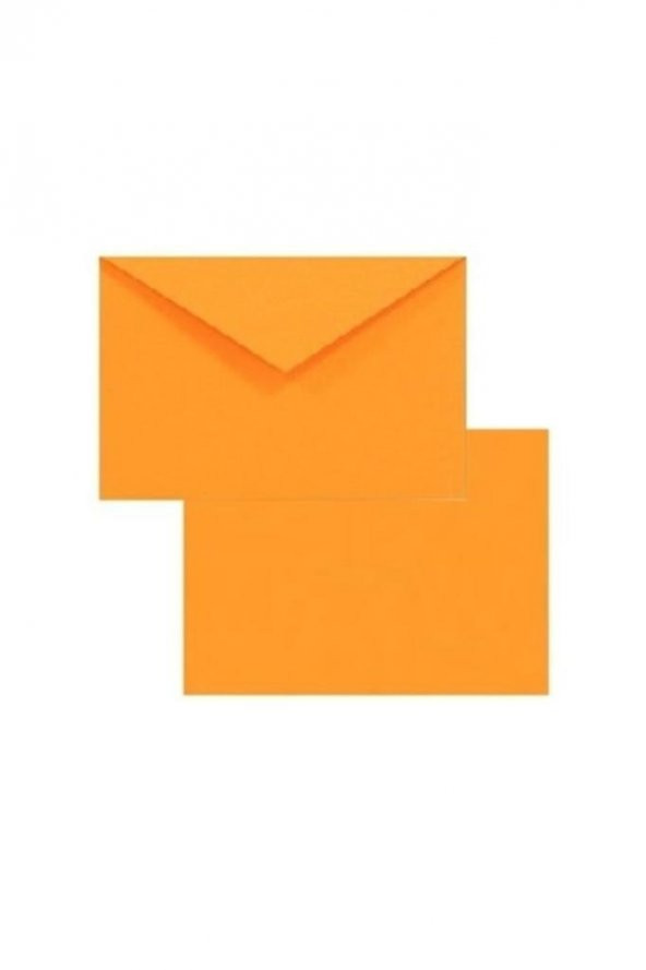 24 Adet 13*18 Turuncu Renkli Zarf Davetiye Lüks Tebrik Kartı Mektup Mühür Cüzdan Büyük Kapasiteli