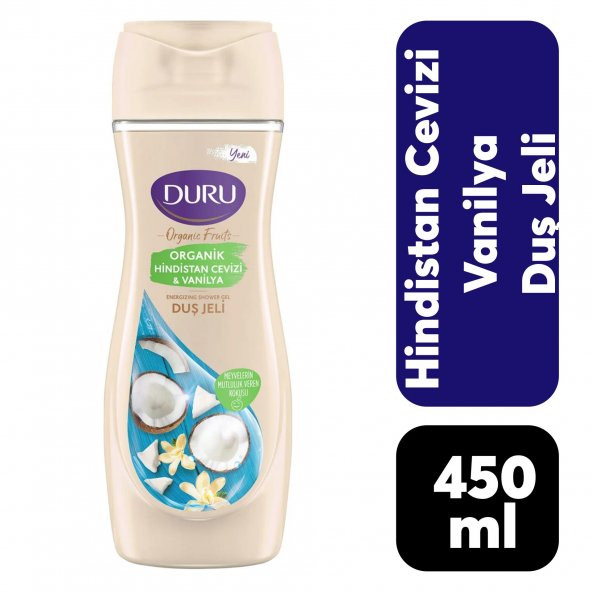 Duru Duş Jeli 450 ml Hindistan Cevizi Vanilya