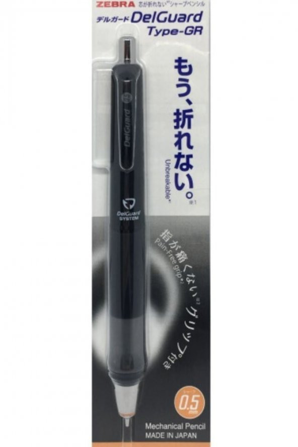 Zebra Delguard Type-gr Versatıl Kalem 0.5 Mm Siyah - 6