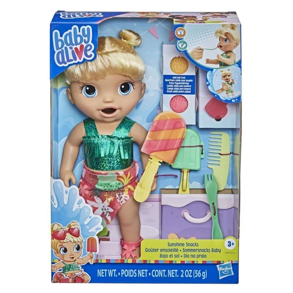 Baby Alive Bebeğimle Yaz Eğlencesi Sarışın - F1680