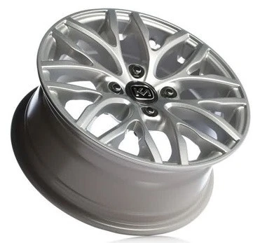 FORD FİESTA UYUMLU JANT KM465 6.5X15 4X108 ET-35 67.2 SİLVER (4 ADET) - 3