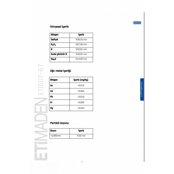 ETİDOT-67 20 KG. BORLU GÜBRE - 8