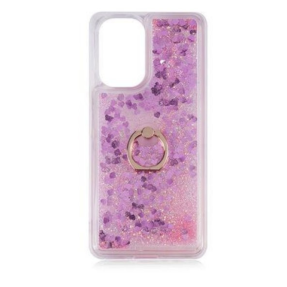 Xiaomi Mi 11İ Kılıf Sulu Simli Akışkan Silikon - 4