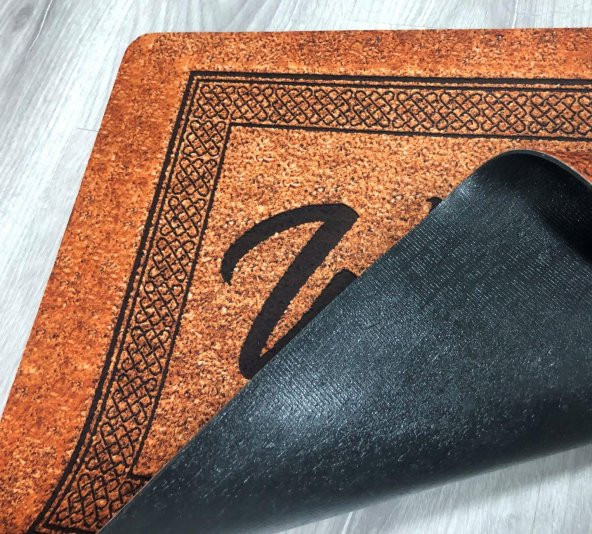 My Evilla Modern Dekoratif Kapı Önü Paspası 3 - 3