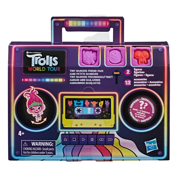 Trolls World Tour Sürpriz Minik Dansçılar Arkadaş Seti E8421