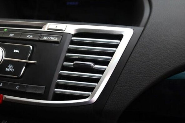 Araç Içi Klima Izgara Hava Çıkış Dekoratif Şeritler Klima Şerit - 5