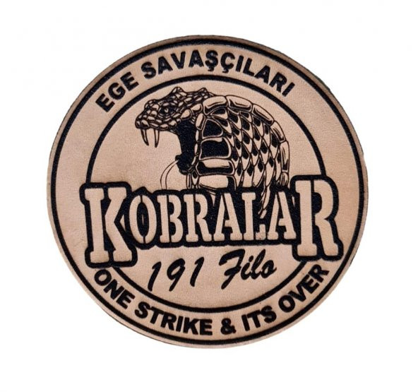 191 FİLO EGE SAVAŞÇILARI  Deri PEÇ - Arma - Askeri Patch ürün görseli